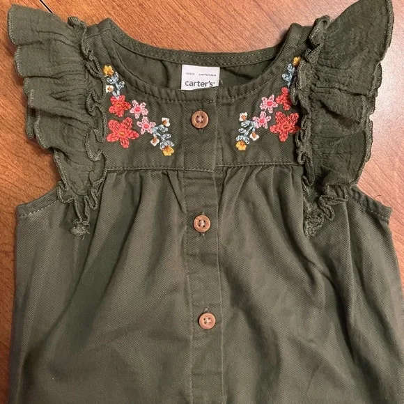 Carter’s Ruffled Romper - Picture 2 of 4